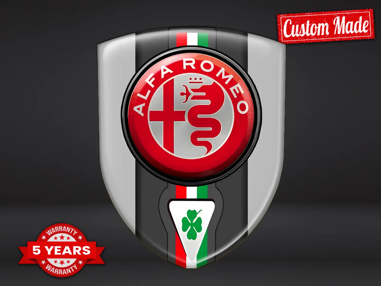 Alfa Romeo 3M Sticker Hochwertig Anpassbar Professionell